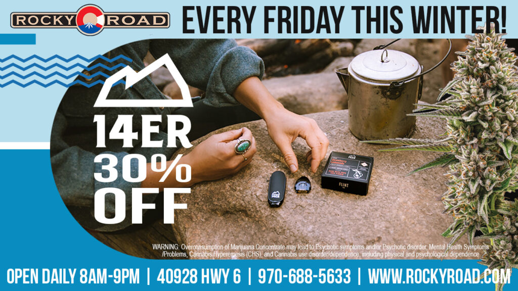 14er Friday at Rocky Road Dispensary CO