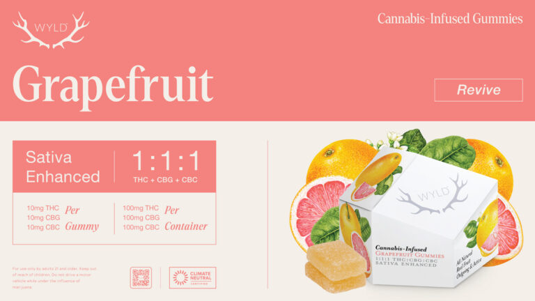 Wyld Pop-Up 5/25 5-7pm NEW Wyld Grapefruit Gummies!