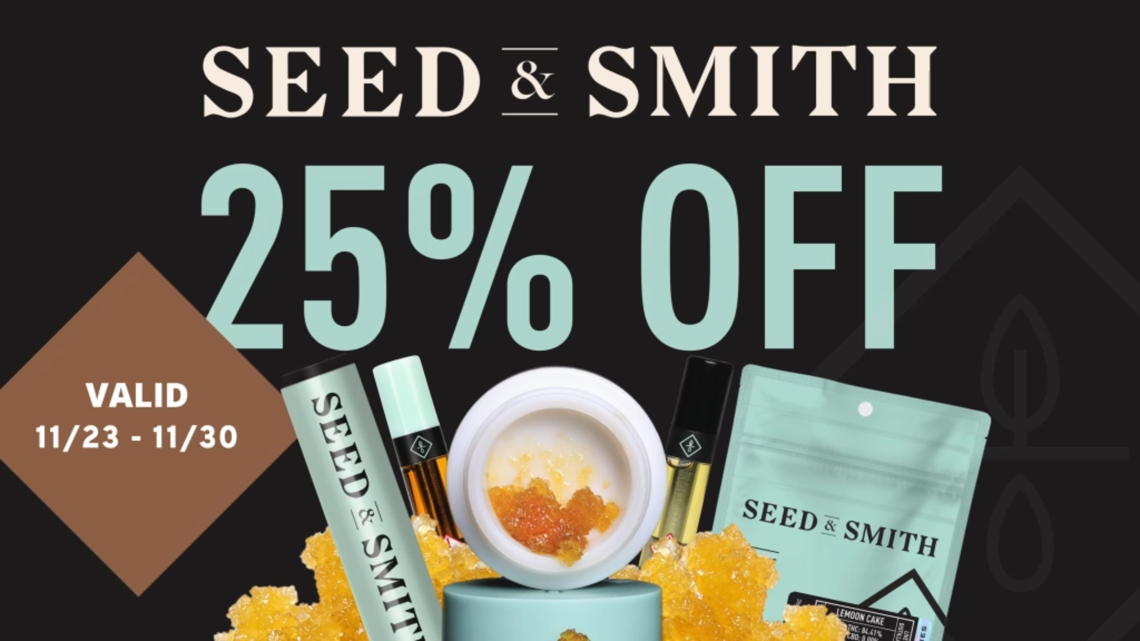 Seed & Smith 25% OFF