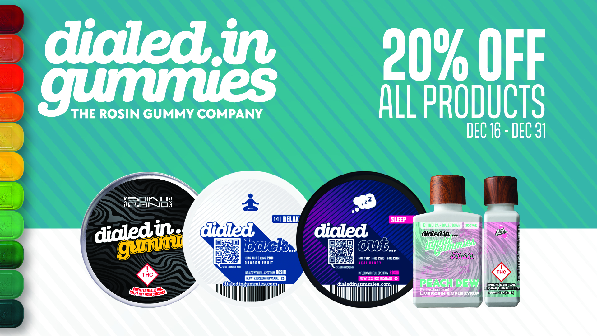 Dialed In Gummies 20% OFF