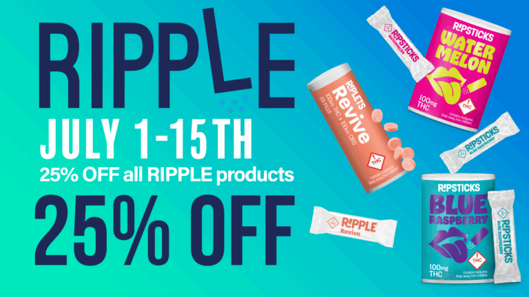 Ripple 25% OFF July 1-15
