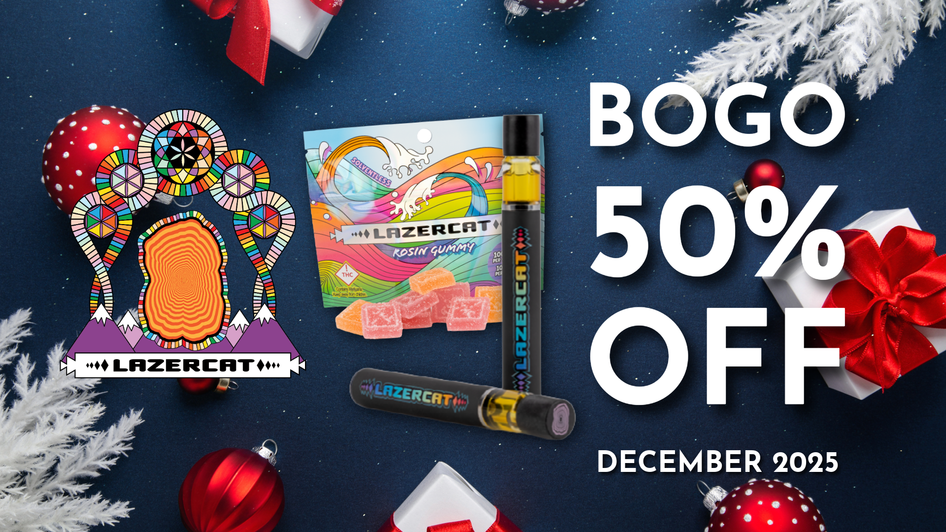 Lazercat BOGO 50% OFF