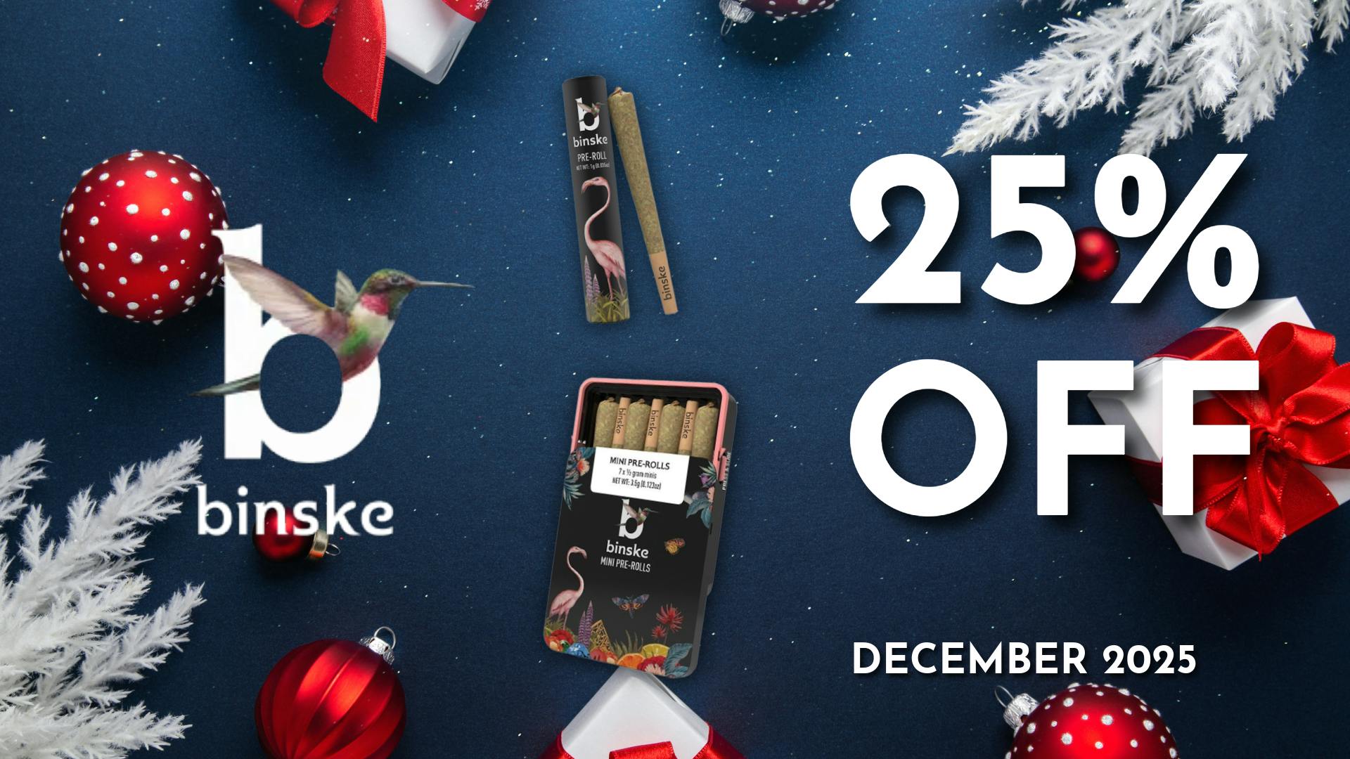 Binske 25% OFF